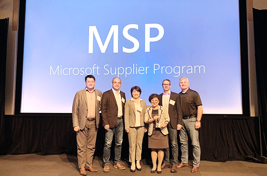 Microsoft Recognizes Outstanding Contributions by Suppliers