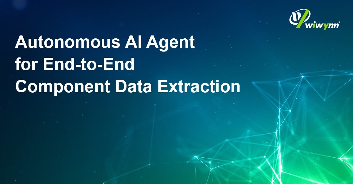 Autonomous AI Agent for End-to-End Component Data Extraction