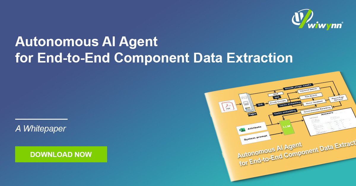 Autonomous AI Agent for End-to-End Component Data Extraction