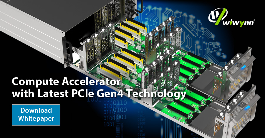 High Performance/Scalability Compute Accelerator with Latest PCIe Gen4 Technology