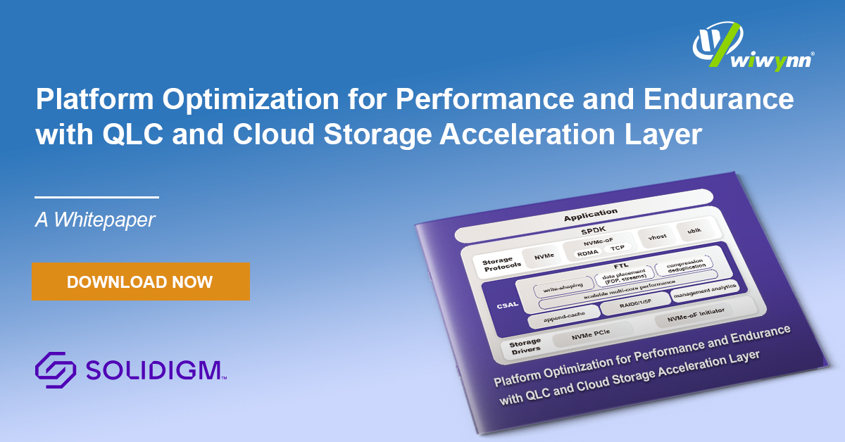 White Paper: Platform Optimization for Performance and Endurance with QLC and Cloud Storage Acceleration Layer